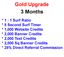 Gold Upgrade - 3 Months