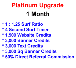 Platinum Upgrade - 1 Month