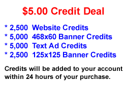 $5.00 Credit Deal
